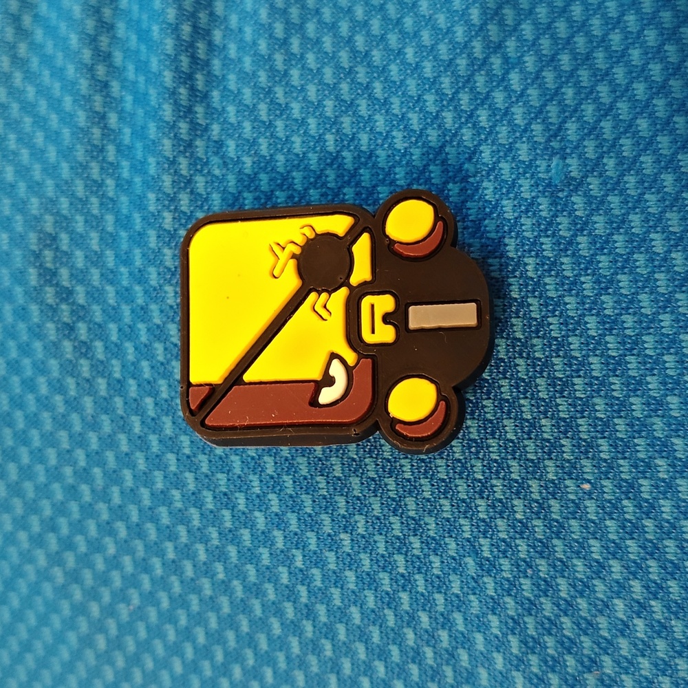 Nick Fury Croc Charm